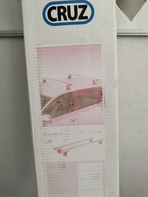 CRUZ Airo 118 Aluminiozko sabai-barra aerodinamikoak