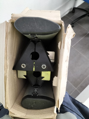 CRUZ Airo 118 Barras de techo aerodinámicas de aluminio