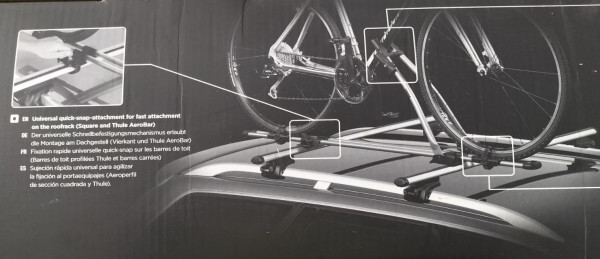 Soporte de bicicleta para coche