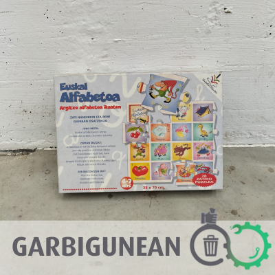 Juego de mesa EUSKAL ALFABETOA
